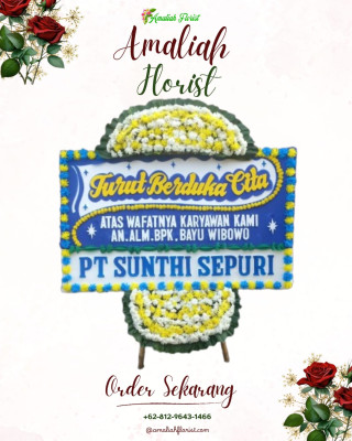 Papan Bunga Duka di Batu Walenrang