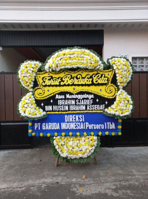 Papan Bunga Duka di Batu Walenrang
